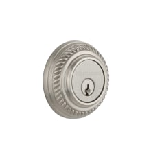 Rope Solid Brass Double Cylinder Deadbolt with 2-3/4" Backset
