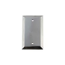 Deco Single Contemporary Vintage Decorator Wall Plate Outlet Cover Blank