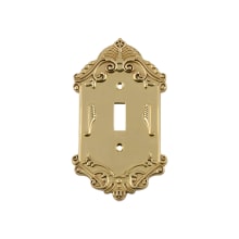 Victorian Single Switch Wall Plate