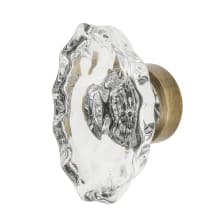 Chateau Vintage 1-1/8" Fluted Crystal Cabinet Knob