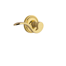 Manor Non-Turning Two-Sided Lever Set with Classic Rose