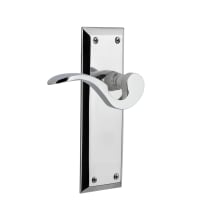 Manor Privacy Door Lever Set with New York Rose for 2-3/4" Backset Doors