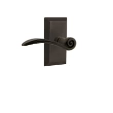 Swan Non-Turning One-Sided Door Lever with Studio Rose