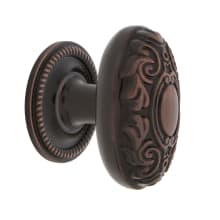 Victorian 1-3/4 Inch Oval Cabinet Knob