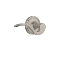 Manor Left Handed Non-Turning One-Sided Door Lever with Classic Rose