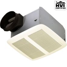 80 CFM 0.3 Sone Ceiling Mounted Energy Star Rated HVI Certified Bath Fan from the QT Collection