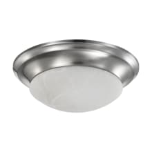 Basic 12" Wide LED Flush Mount Bowl Ceiling Fixture