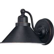 Bridgeview Single Light 6-3/4" Tall Wall Sconce with Metal Shade