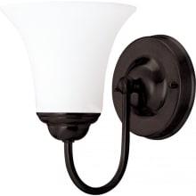 Dupont Single Light 6" Wide Bathroom Sconce with Frosted Glass Shade