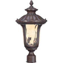 Two Light Up Lighting Outdoor Post Light from the Fruitwood Collection