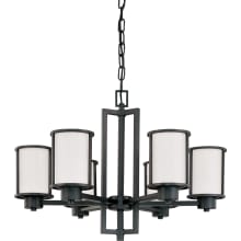 Odeon 6 Light 28" Wide Chandelier