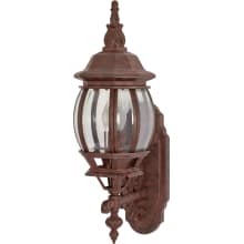 Central Park 20" Tall Outdoor Wall Sconce with Glass Panel Shades