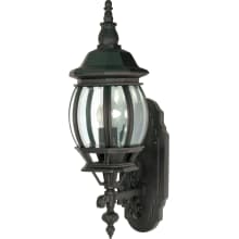Central Park 20" Tall Outdoor Wall Sconce with Glass Panel Shades