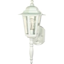 Cornerstone 18" Tall Outdoor Wall Sconce with Glass Panel Shades