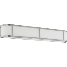 Odeon 4 Light 5" Tall Wall Sconce with Frosted Glass Shade