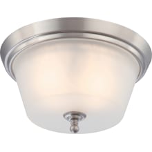 Surrey 2 Light 13" Wide Flush Mount Ceiling Fixture