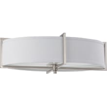 Portia 6 Light 16" Wide Flush Mount Drum Ceiling Fixture