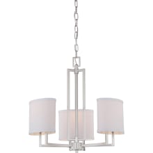 Gemini 3 Light 21" Wide Chandelier