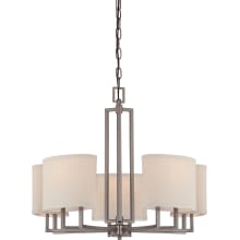 Gemini 5 Light 25" Wide Chandelier