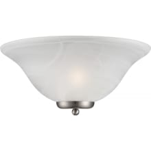 Ballerina Single Light 7" Tall Wall Sconce with Frosted Glass Shade