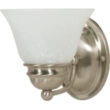 Empire 6" Wide Bathroom Vanity Light with a Glass Shade