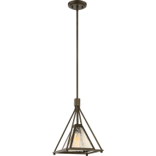 Single Light 10" Wide Pendant