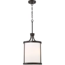 3 Light 11-5/8" Wide Mini Pendant with Frosted Shade