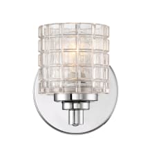 Votive Single Light 4-7/8" Wide Bathroom Sconce with a Clear Glass Shade