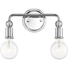 Bounce 2 Light 14" Wide Bathroom Vanity Light