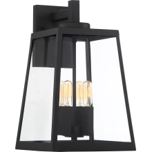 Halifax 4 Light 16" Tall Outdoor Wall Sconce