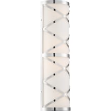 Sylph 4 Light 7" Wide Bathroom Vanity Light