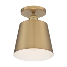 Motif 7" Wide Semi-Flush Ceiling Fixture