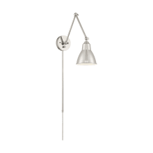 Fulton 10" Tall Wall Sconce With Swing Arm