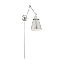 Bayard 13" Tall Wall Sconce With Swing Arm