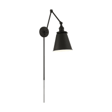 Bayard 13" Tall Wall Sconce With Swing Arm