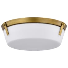 Rowen 3 Light 15" Wide Flush Mount Ceiling Fixture with Shade