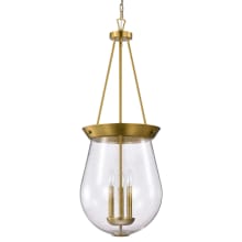 Boliver 3 Light 15" Wide Pendant with Urn Shade