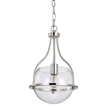 Amado 10" Wide Pendant with Globe Shade