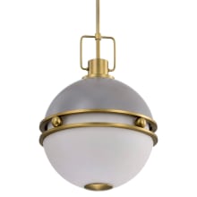 Everton 2 Light 14" Wide Pendant with Shade