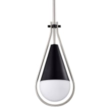 Admiral 7" Wide Mini Pendant with Teardrop Shade