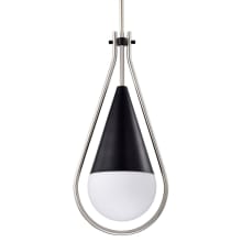 Admiral 10" Wide Pendant with Teardrop Shade