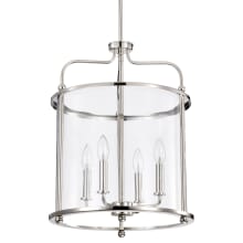 Yorktown 4 Light 16" Wide Taper Candle Pendant