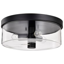 Clarksville 3 Light 15" Wide Flush Mount Drum Ceiling Fixture