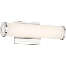 Saber Single Light 14-1/2" Wide Integrated LED Bath Bar with 3000K Warm White LED Lamping