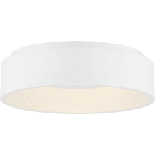 Orbit Single Light 18" Wide Integrated LED Flush Mount Drum Ceiling Fixture