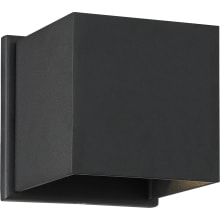 Lightgate 5" Tall Square LED Outdoor Wall Sconce