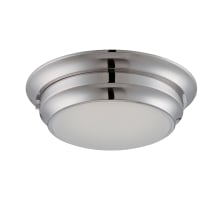 Dash Single Light 14" Wide Integrated LED Flush Mount Bowl Ceiling Fixture