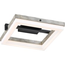 Alta 14" Wide LED Semi-Flush Ceiling Fixture