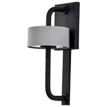 Overtop 15" Tall LED Outdoor Wall Sconce