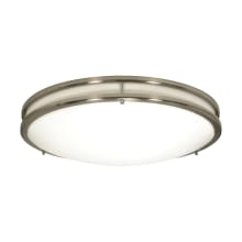 Glamour 13" Wide LED Flush Mount Ceiling Fixture with Adjustable Color Temperature